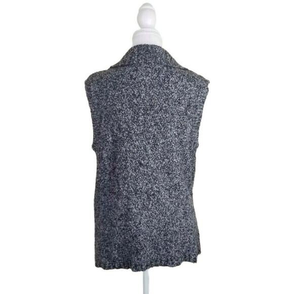 Allison Lane Women's Zip-Up Sweater Vest - Color Gray - Size PL - Picture 3 of 7